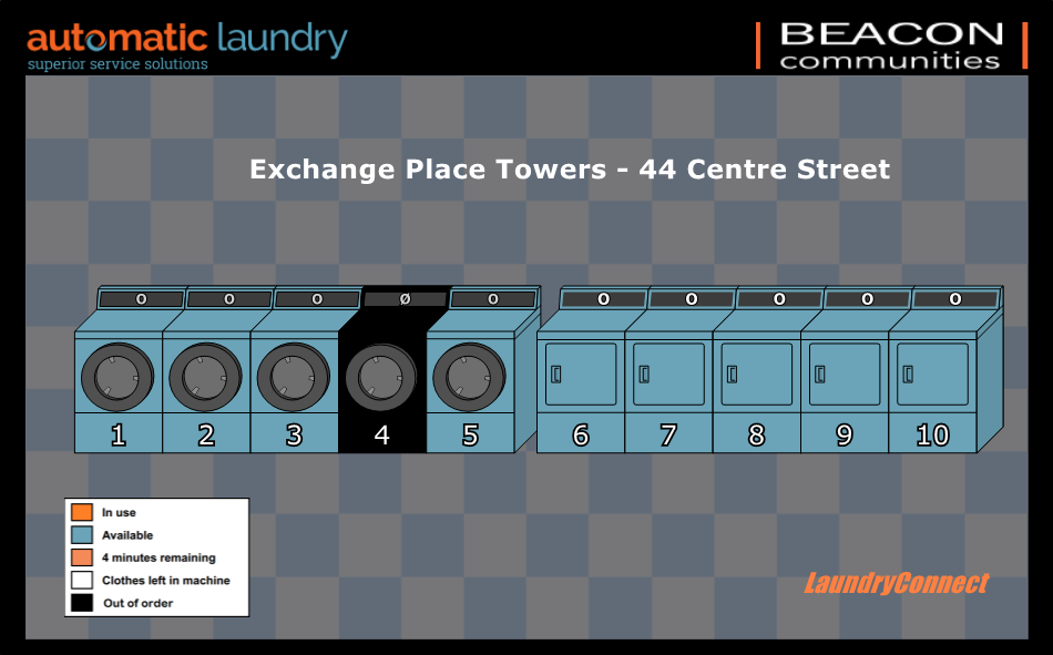 Exchange Place Towers Laundry Connect